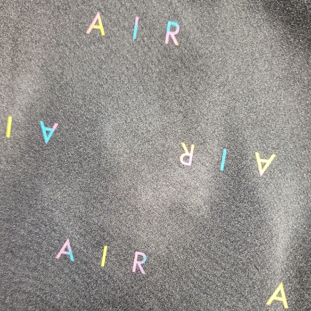 New Nike Air Mukticolored All-over Logo Plus Size 7/8 Leggings Size XXL - Picture 5 of 16